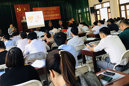 Khóa đào tạo chuyên đề về chuỗi giá trị sản phẩm nông nghiệp  tại Thanh Hóa. 