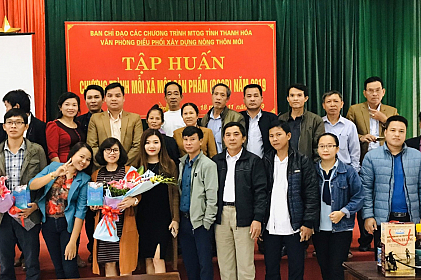 Khóa đào tạo chuyên đề làng du lịch văn hóa dành cho cán bộ trách xã, huyện trong chương trình OCOP tại Thanh Hóa